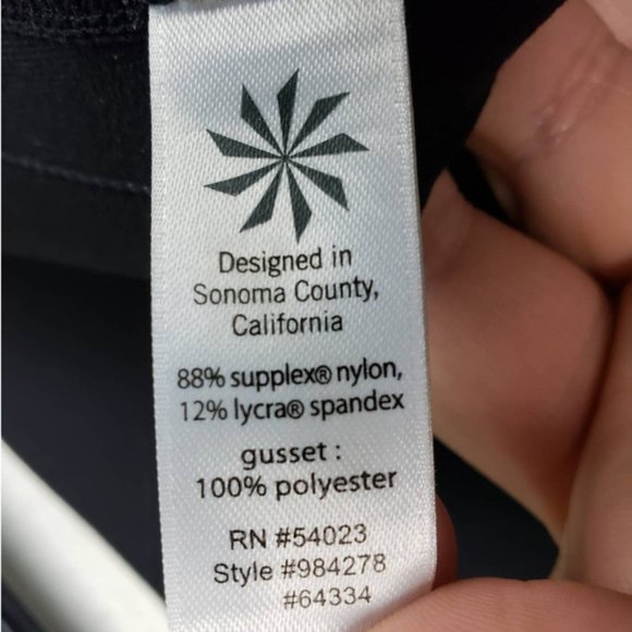 Athleta I City Limits Chaturanga Tights Side Stripe I Sz Small - Picture 5 of 5